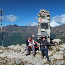 On top of 1739 meters high Monte Armetta